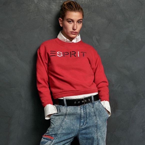 Vintage Esprit 8s Sweatshirt Red 